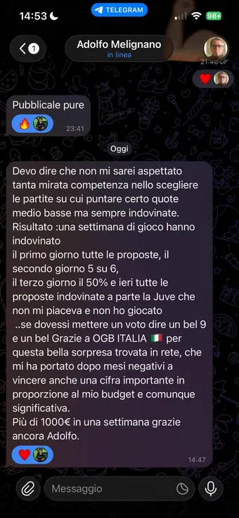 Prelievo reale di un membro