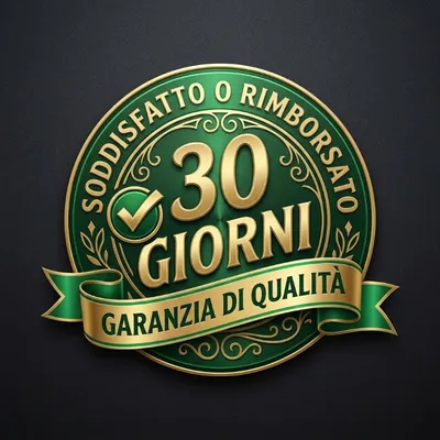 Sigillo garanzia 30 giorni soddisfatto o rimborsato