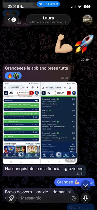 Prelievo reale di un membro